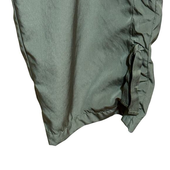 Chico's Women Pull On Elastic Waist Pants Size 3 XL Olive Green Cinch Ankles - Picture 3 of 6